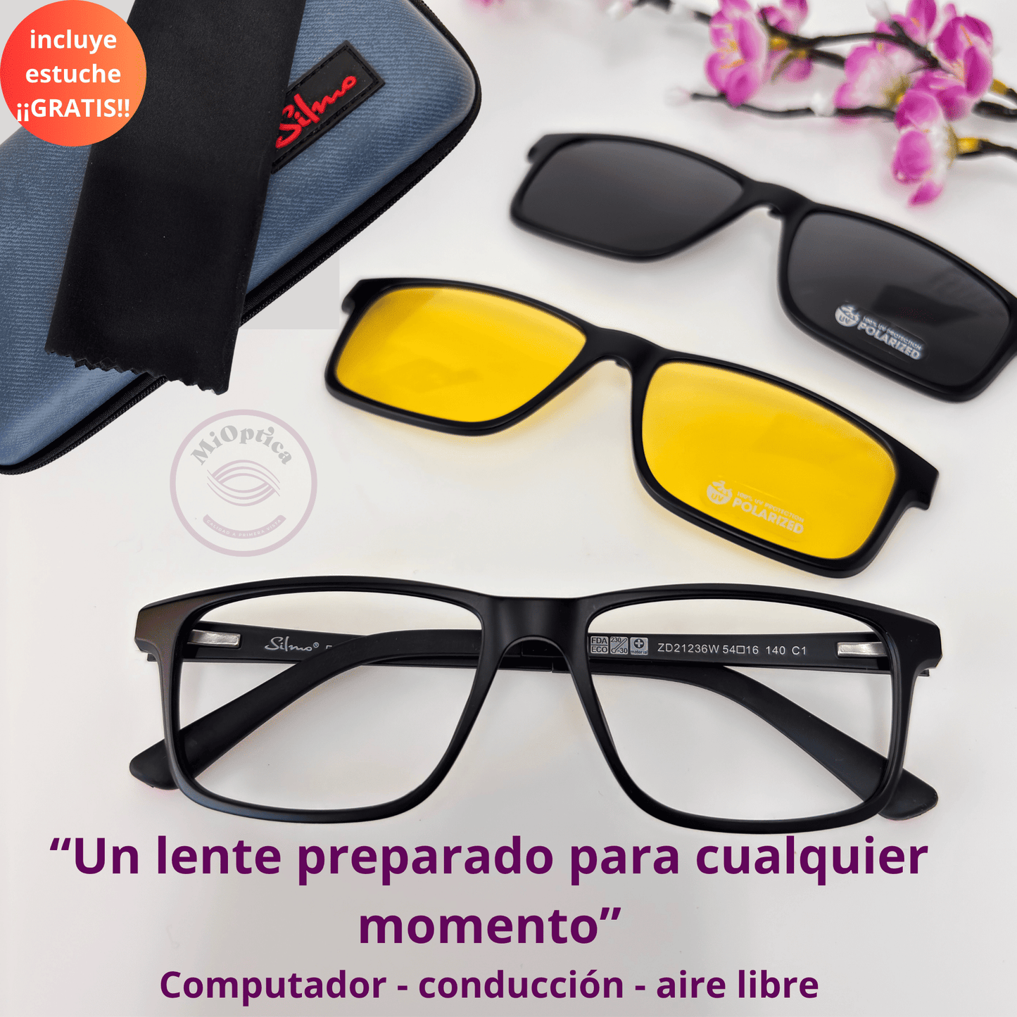Modelo Vector Clip-On – MO 005